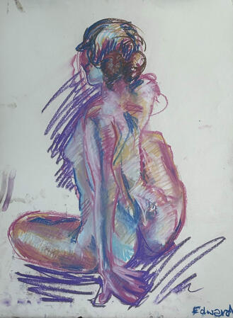 figure drawing, pastels (june 2025)