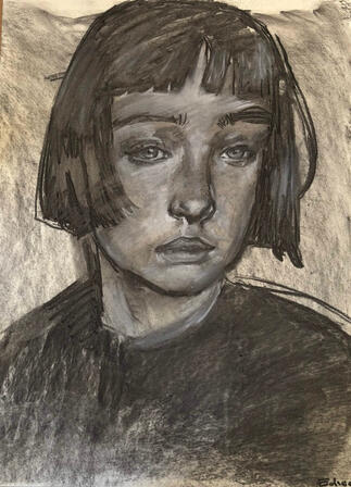 toned paper assignment, charcoal (june 25)