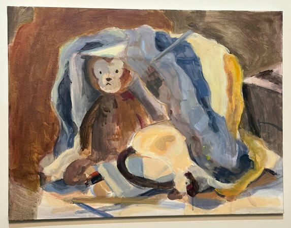 meaningful still life, acrylic on canvas (2025)